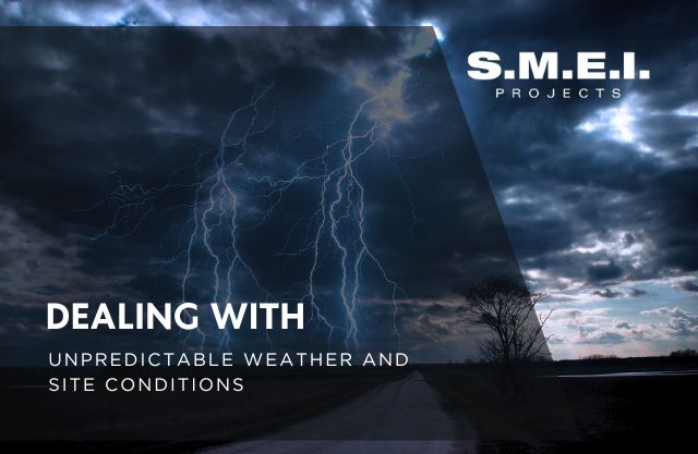 Weather can delay concrete curing, stop cranes from operating, or make roads impassable. Add in safety concerns — such as working at height, lifting heavy components, or navigating muddy terrain — and it’s clear why experience counts.