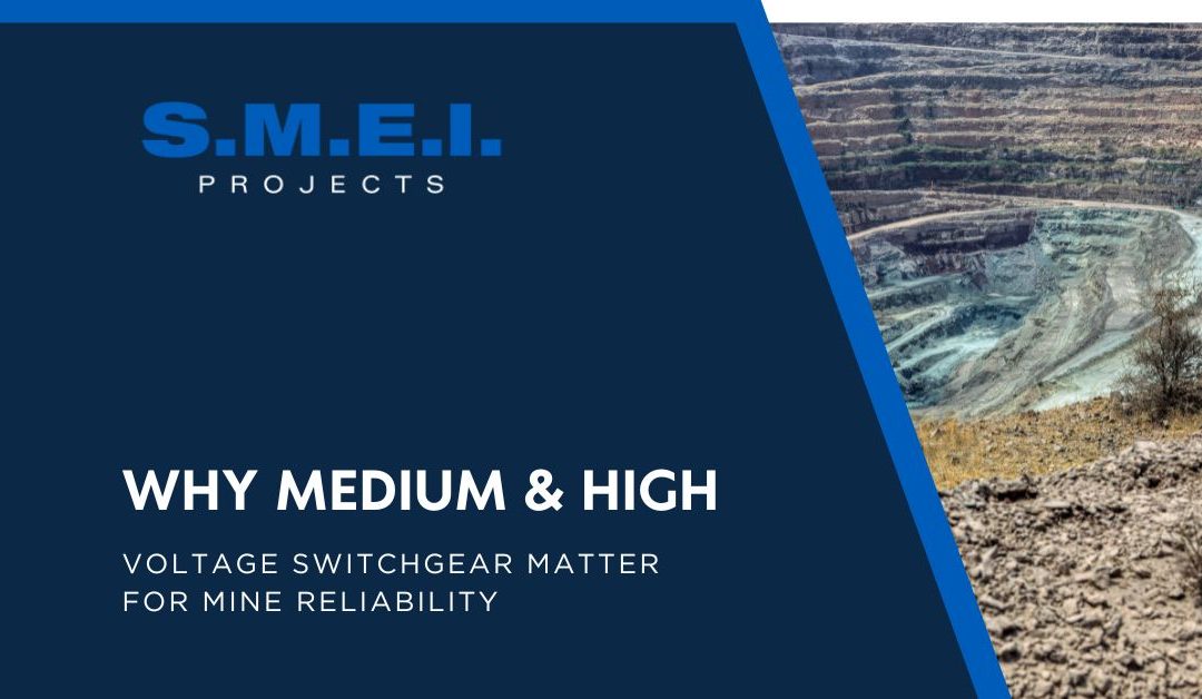 Medium and high voltage electrical infrastructure ensuring stable and reliable power for critical mining operations and processing plants.